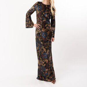Veronica Beard Gemma floral silk-blend maxi dress